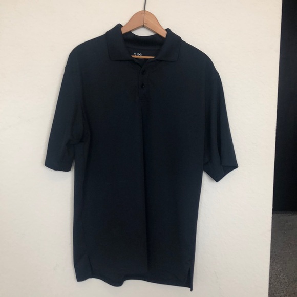 Under Armour Black Heat Gear polo, size M - Picture 1 of 3